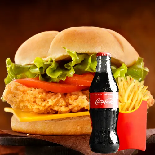 Parol Tavuk Burger Menü