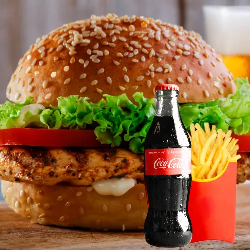 Desefin Tavuk Burger Menü